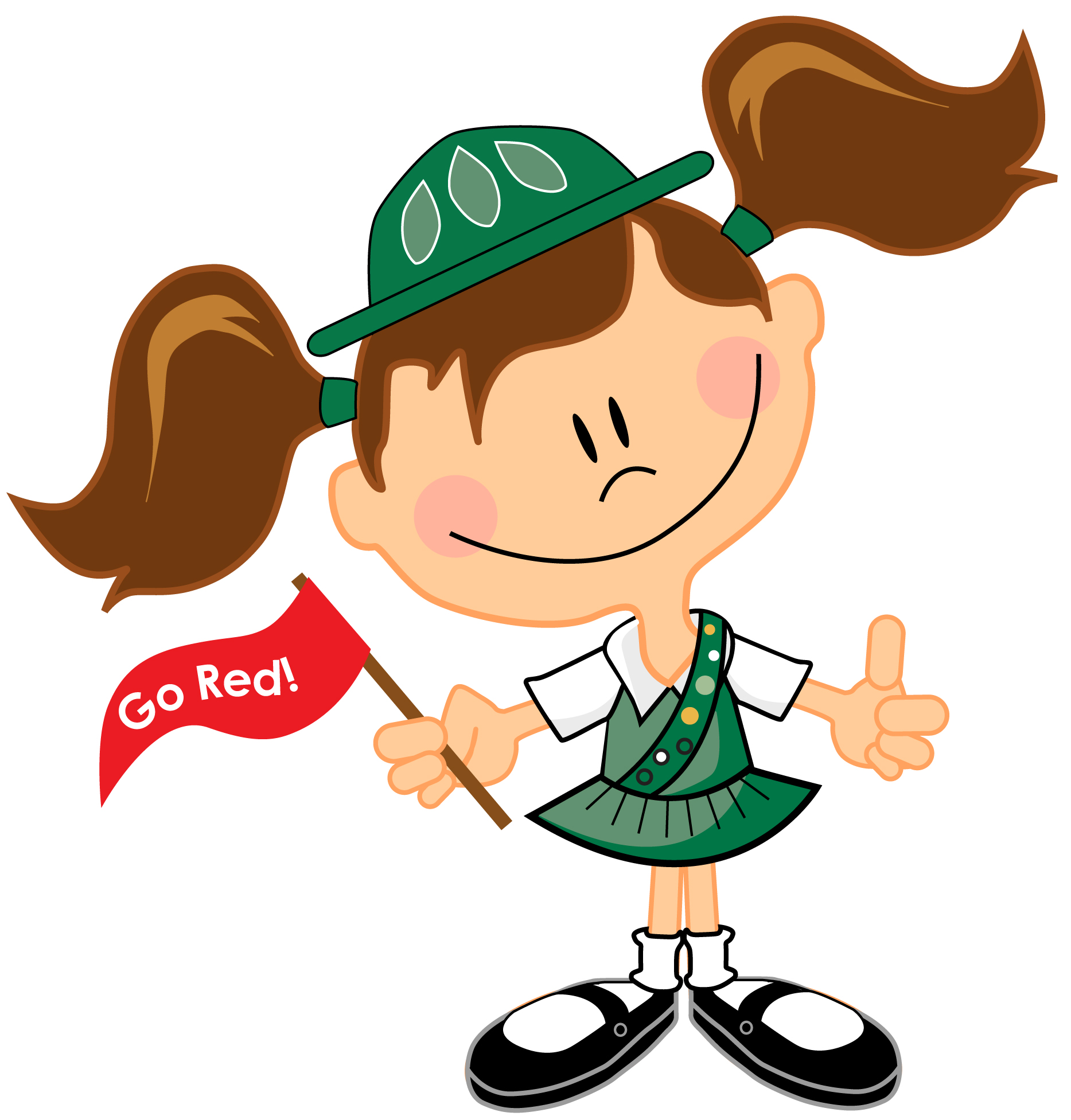 clip art of girl scouts - photo #35